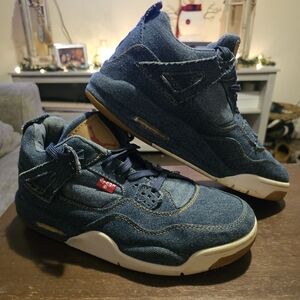 Jordan Denim High-Top Sneakers